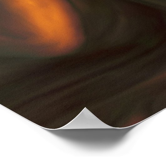 rustende Boeddha II Poster (Hoek)