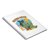 Rustende heks - Summerween Premium Notitieboek (Rechterzijde)