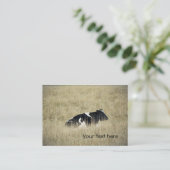 Rustende Koe - Visitekaartje (Staand voorkant)