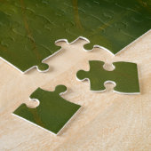 Rustende luipaard in Sanctuary setting Legpuzzel (Zijkant)