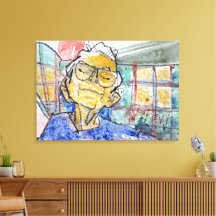 Rustende Ogen Schilderij / Kunstenaar Larry Lerew