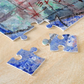 Rustende ogen Schilderij / Kunstenaar Larry Lerew Legpuzzel (Zijkant)
