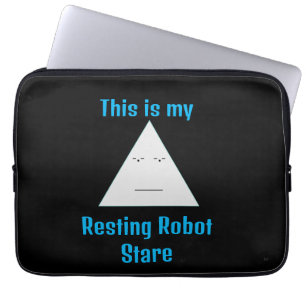Rustende Robot Stare- Elektronica Tas