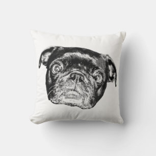 Rustende Schaduw Pug Kussen