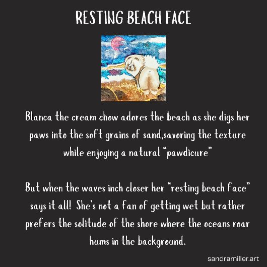 RUSTENDE STRAND GEZICHT crème show Hoodie