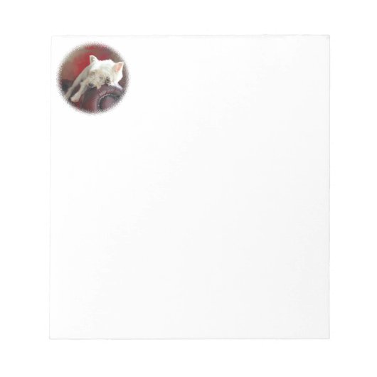 Rustende Westie Notitieblok (Voorkant)
