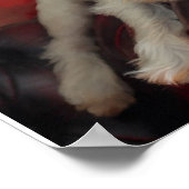Rustende Westie Poster (Hoek)