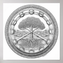 Rustgevende Botanische Mandala: Hydroponische Heli