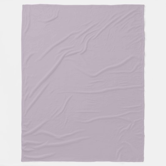 Rustgevende gedempt roos trendy kleur fleece deken (Voorkant)