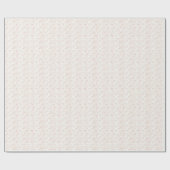 Rustgevende gedempte abrikoos trendy kleur cadeaupapier (Vlak)