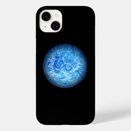Rustgevende Getijde Vloeibare Kunst Phonehoes Case-Mate iPhone Case (Achterkant)