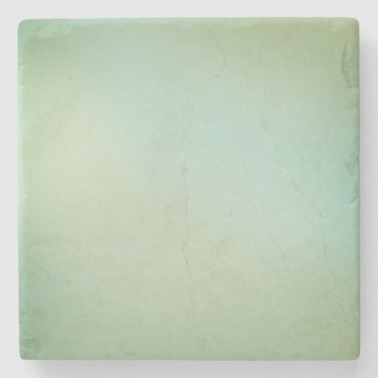 Rustgevende groene gloed schoon ontwerp stenen onderzetter (Voorkant)