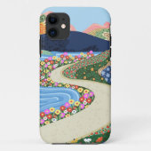 rustgevende horizon Case-Mate iPhone case (Achterkant)