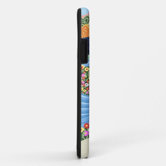 rustgevende horizon Case-Mate iPhone case (Achterkant/rechts)