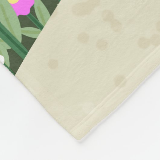 rustgevende horizon fleece deken (Hoek)