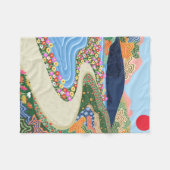 rustgevende horizon fleece deken (Voorkant (Horizontaal))