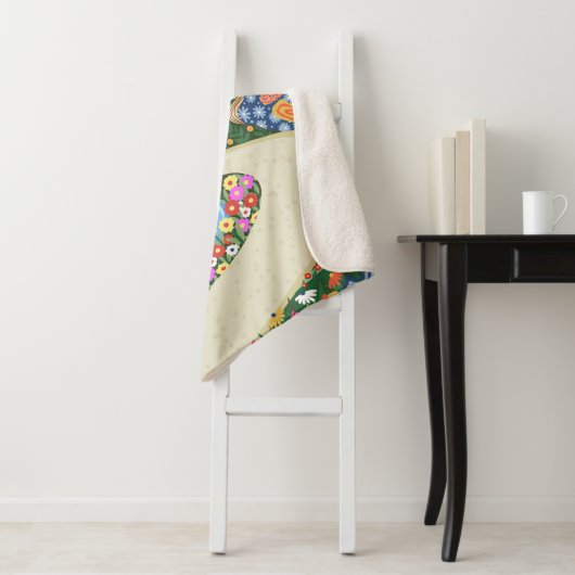 rustgevende horizon sherpa deken (In situ)