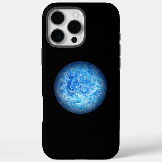 Rustgevende Tide Vloeibare Kunst Phonehoes Case-Mate iPhone Case (Achterkant)