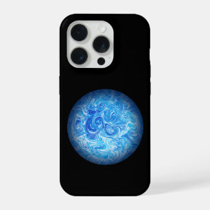 Rustgevende vloeibare kunst telefoonhoesje Tide iPhone 15 Pro Case