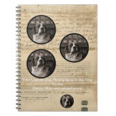 Rustic 1860's Ephemera Print Notitieboek (Voorkant)