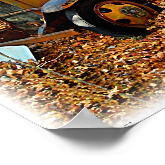 Rustic 1930s Era Skinners Junk Yard Tow Truck Poster (Hoek)