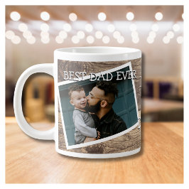 Rustic 2 Foto beste vader ooit Grote Koffiekop