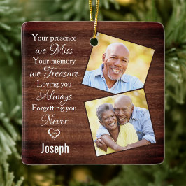 Rustic 2 Fotosympathie Memorials Keepomwille Keramisch Ornament