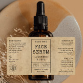 Rustic  2 OZ 60ml Cosmetische Fles Label