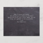 Rustic 3 Aankondiging van het Afstuderen van het F (Achterkant)