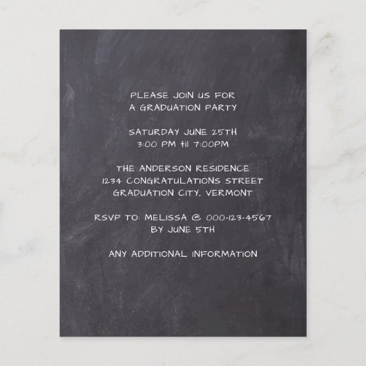 Rustic 3 Uitnodiging fotograaf (Achterkant)