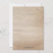 Rustic 4 juli Uitnodigingen (Achterkant)