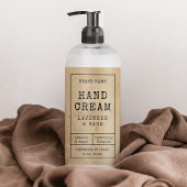 Rustic 4 OZ 120ml Cosmetische Fles Label