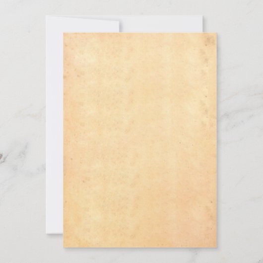 Rustic 50s Oude Retro Wedding sparen de Datum Kaart (Achterkant)