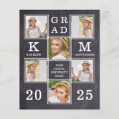 Rustic 6 Aankondiging Afstuderen fotobudget (Voorkant)