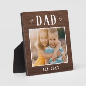 Rustic Aangepast pap Fotoplaat (Voorkant)