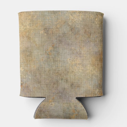 Rustic - Aangepaste lijntextuur Blikjeskoeler (Achterkant)