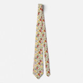 Rustic aardbei- en citrus aardse patroon (7) stropdas (Voorkant)