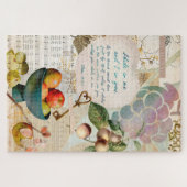 Rustic Abide In Me Vruchtbaar Geloof Poster Legpuzzel (Horizontaal)