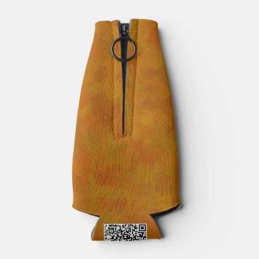 Rustic Abstract Modern Contemporary Geometric Art Flesjeskoeler (Achterkant)