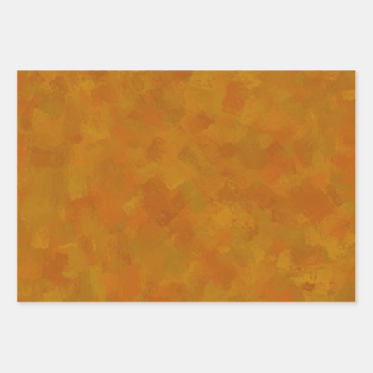 Rustic Abstract Modern Contemporary Geometric Art Inpakpapier Vel (Voorkant 2)