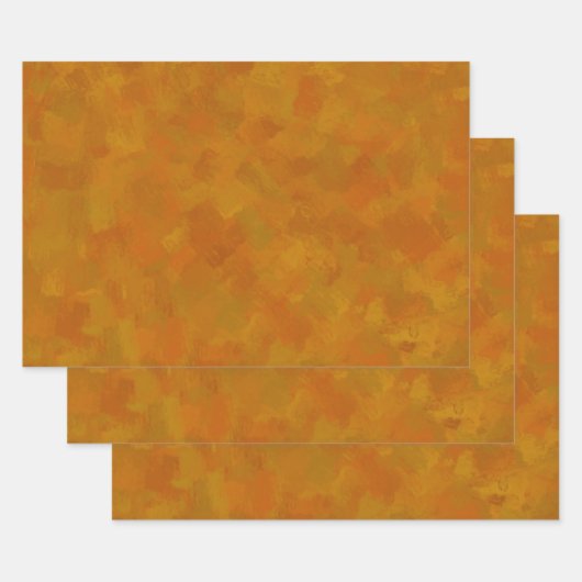 Rustic Abstract Modern Contemporary Geometric Art Inpakpapier Vel (Set)