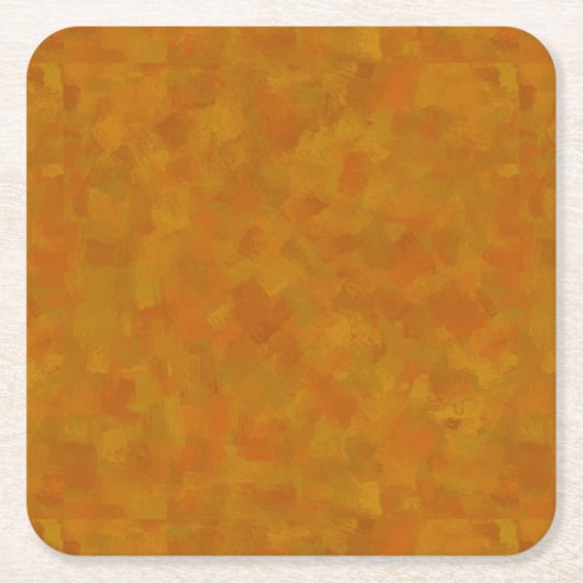 Rustic Abstract Modern Contemporary Geometric Art Kartonnen Onderzetters (Voorkant)