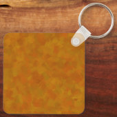 Rustic Abstract Modern Contemporary Geometric Art Sleutelhanger (Achterkant)