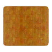 Rustic Abstract Modern Contemporary Geometric Art Snijplank (Voorkant)