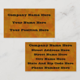 Rustic Abstract Modern Contemporary Geometric Art Visitekaartje