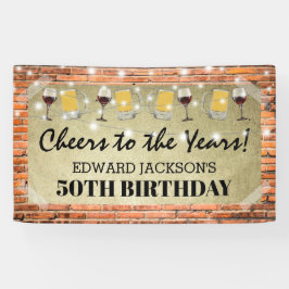 Rustic Adult Birthday Party | Cheers in de jaren Spandoek