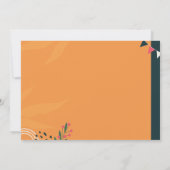 Rustic Adult Surprise 30th Birthday Party foto Kaart (Achterkant)