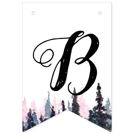 Rustic Adventure babybabydouche Vlaggetjes (Derde vlag)