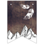 Rustic Adventure genderneutraal babydouche Vlaggetjes (Tweede vlag)