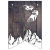 Rustic Adventure genderneutraal babydouche Vlaggetjes (Tweede vlag)